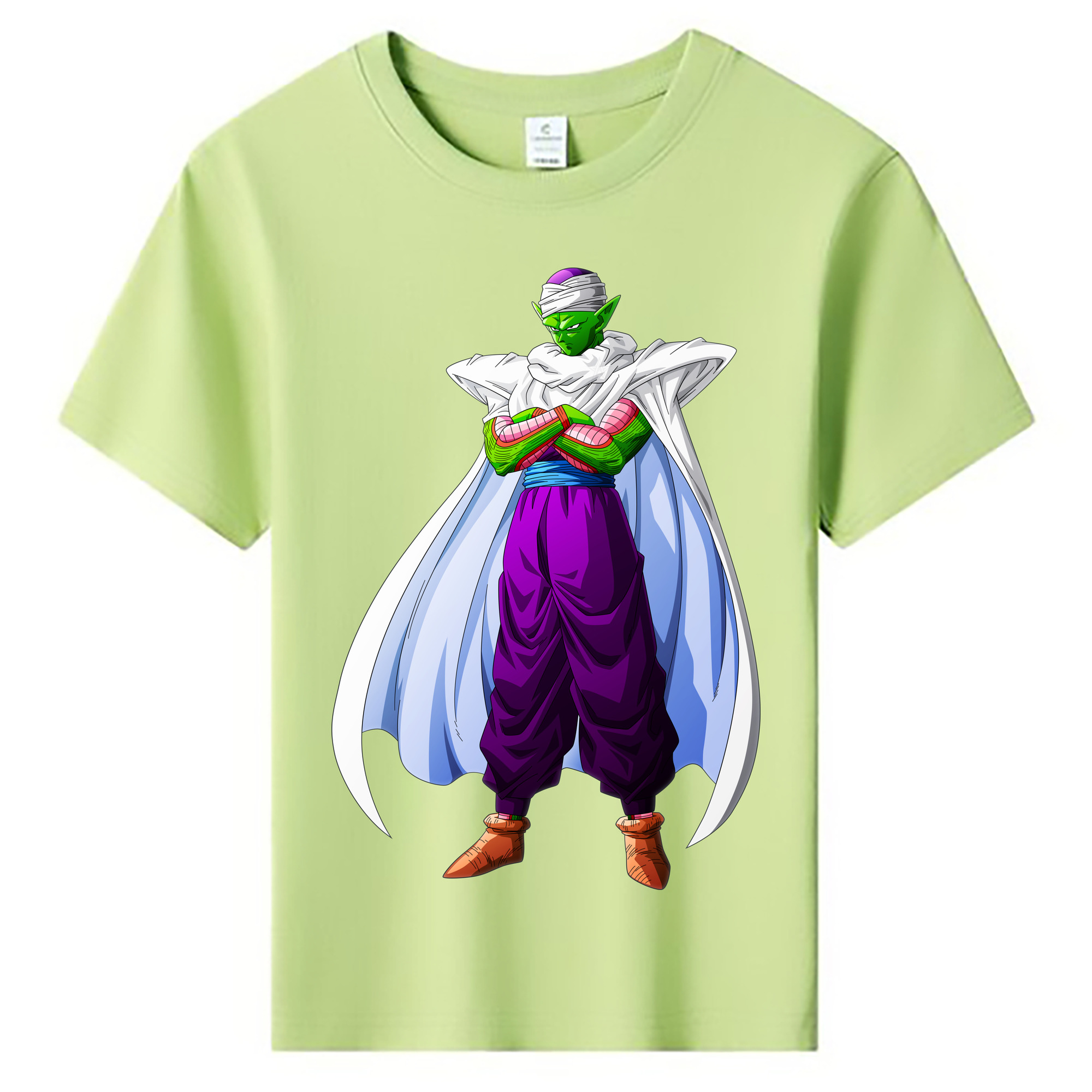 （画像用） ドラゴンボール ピッコロ DRAGON BALL Piccolo 綿100％キッズTシャツ（フロントプリント）